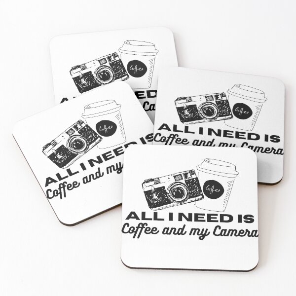 Item preview, All I need is coffe and my camera designed and sold by AryabyDesign.