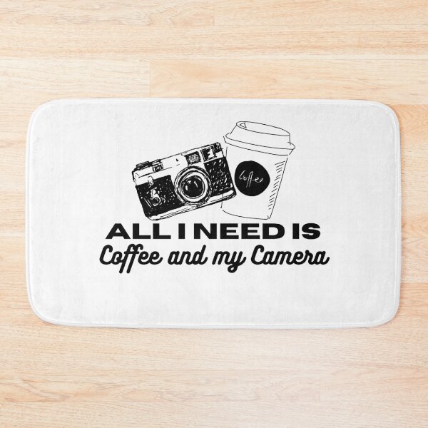 Item preview, All I need is coffe and my camera designed and sold by AryabyDesign.