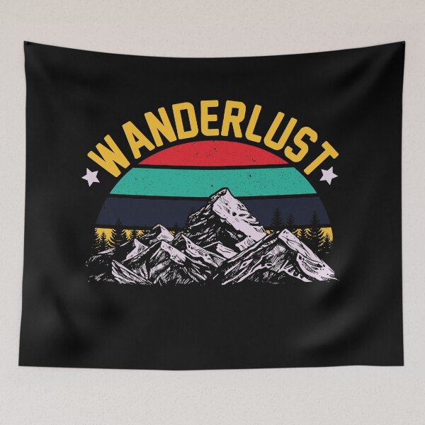 Item preview, Wanderlust - Mountain Lover designed and sold by Peak Pine View.