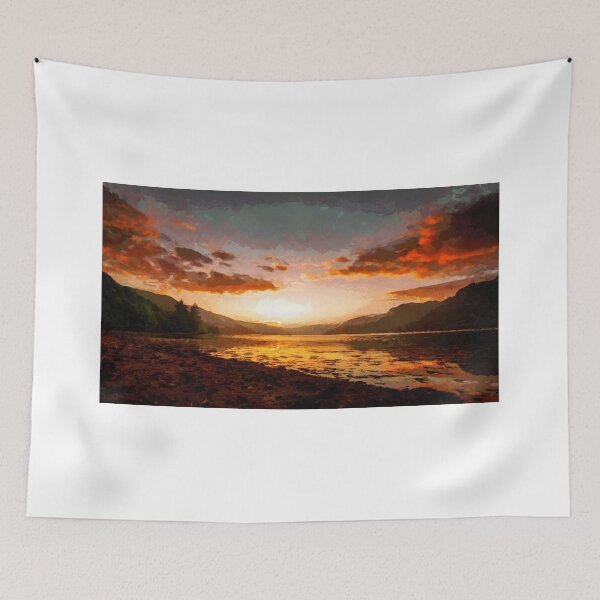 Item preview, Sunset over Loch Duich, Scottish Highlands designed and sold by Sergey Ovchinnikov.