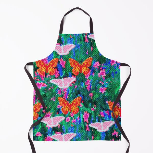Item preview, Butterfly Halftone Mixed Media Painting Pattern designed and sold by NineteenNinetee.