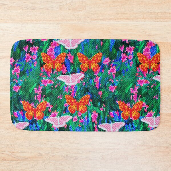 Item preview, Butterfly Halftone Mixed Media Painting Pattern designed and sold by NineteenNinetee.