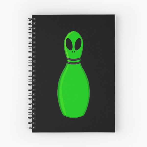 Item preview, Alien Bowling pin designed and sold by Hooked on Brooke.