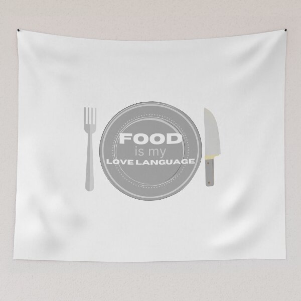 Item preview, Food is my Love Language designed and sold by AryabyDesign.