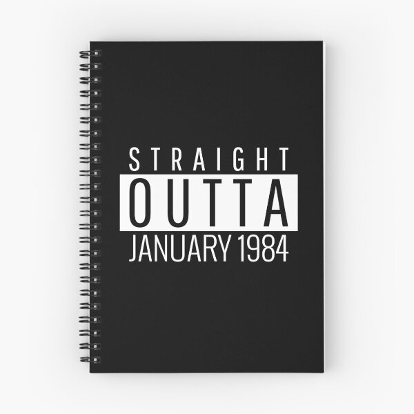 Item preview, Straight Outta January 1984  designed and sold by Teelogic.