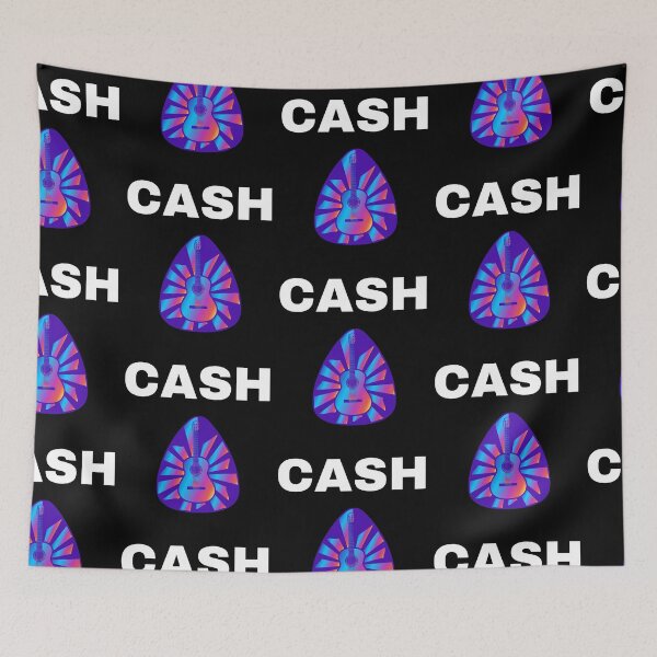Item preview, Johnny Cash Guitar Pick designed and sold by WoodburyLake.
