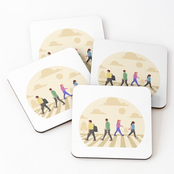 Item preview, Walking People Illustration, Flat Design designed and sold by Rizky Dwi Aprianda.