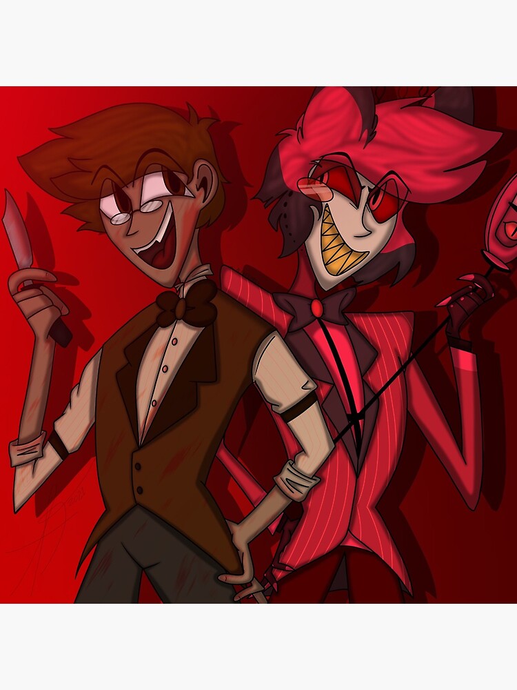 Human to Demon Alastor - Hazbin Hotel