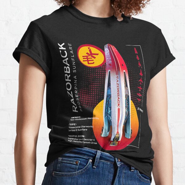 Das Expanse Razorback-Schiff Classic T-Shirt