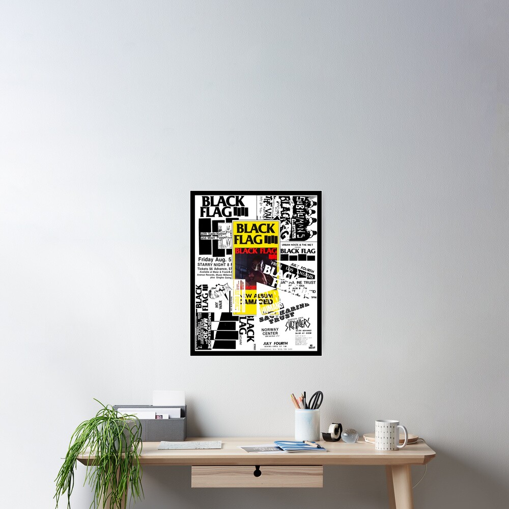 "Black Flag" Poster for Sale by serongkaba Redbubble