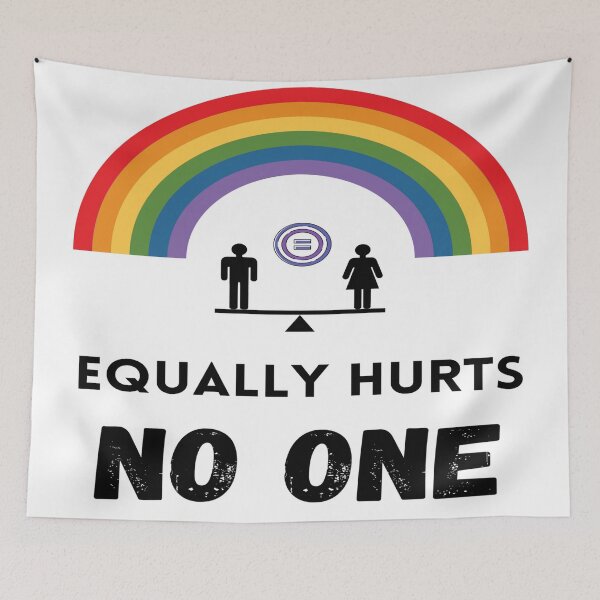 Item preview, Equality Hurts No One designed and sold by chetan786.