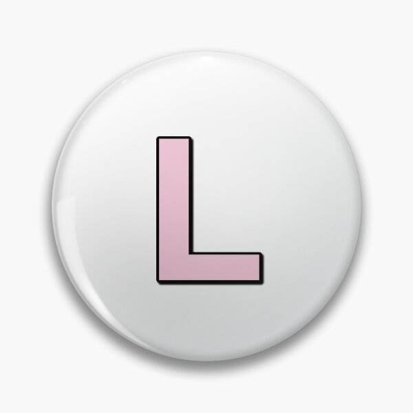 Item preview, Pink letter L designed and sold by Ninja Design Printable.
