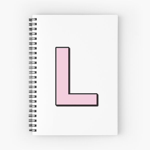 Item preview, Pink letter L designed and sold by Ninja Design Printable.