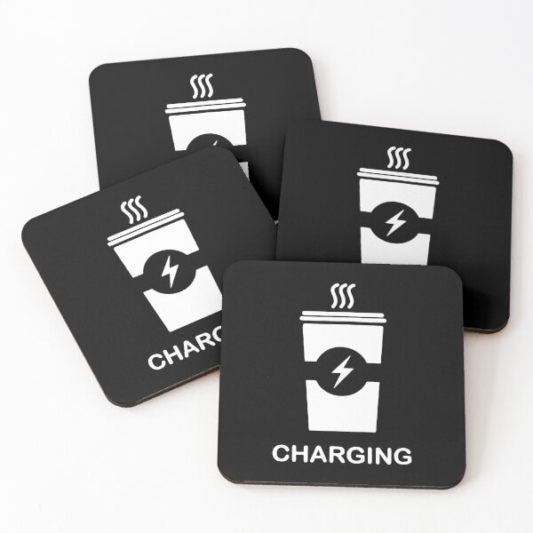 Item preview, Battery Charging with Coffee designed and sold by ZimbomDesigner.