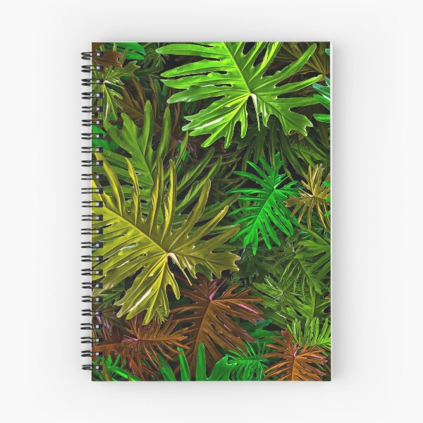 Item preview,  Abstract Coloured Leaves Pattern designed and sold by Dreamscape Eclectic .