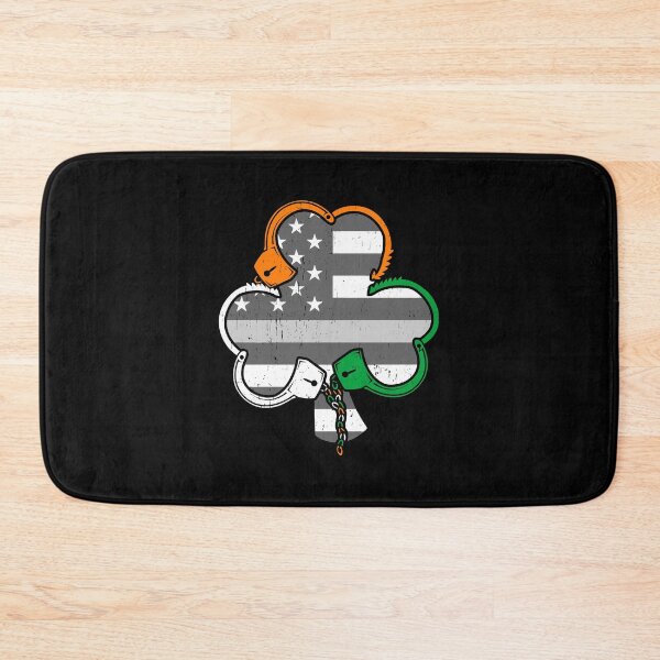 Item preview, Corrections Officer Irish Handcuffs Thin Grey Line Flag designed and sold by wymanlynna.