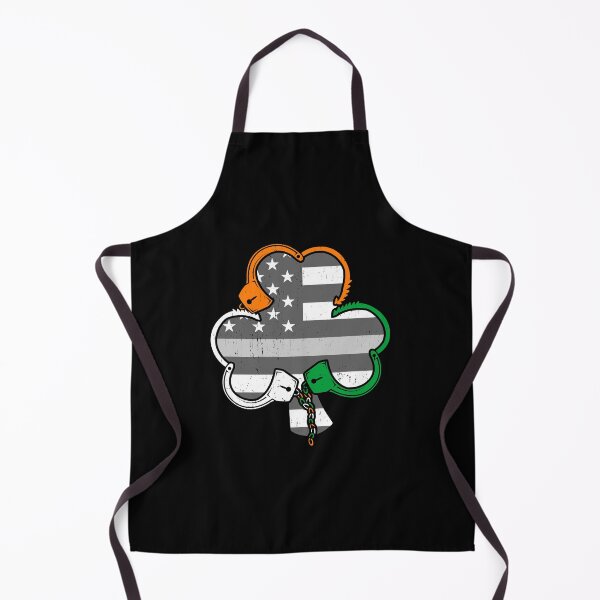 Item preview, Corrections Officer Irish Handcuffs Thin Grey Line Flag designed and sold by wymanlynna.