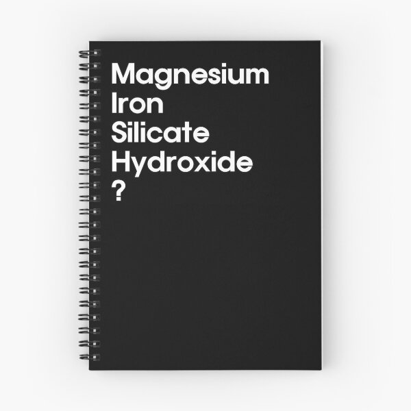 Item preview, Magnesium Iron Silicate Hydroxide? - white designed and sold by Rainbow-Pride.