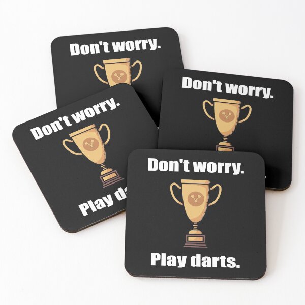 Item preview, Do Not Worry. Play Darts. designed and sold by saulmedia.