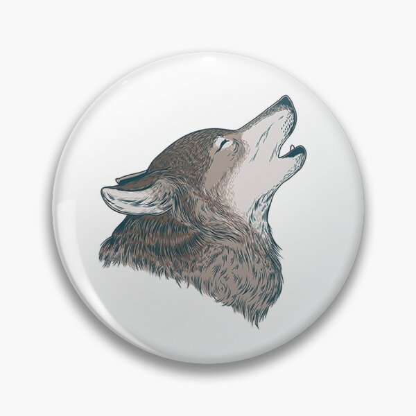 Item preview, Howling wolf designed and sold by coocoe.