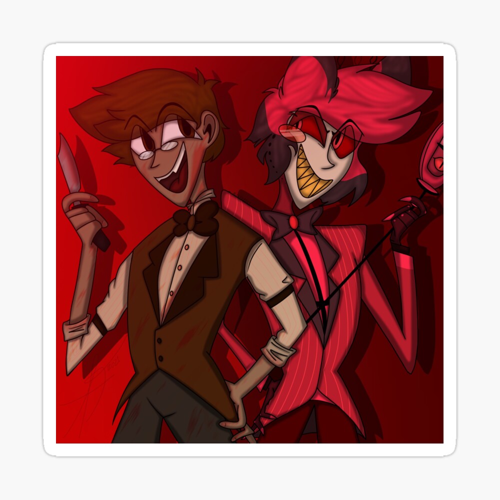 Human to Demon Alastor - Hazbin Hotel