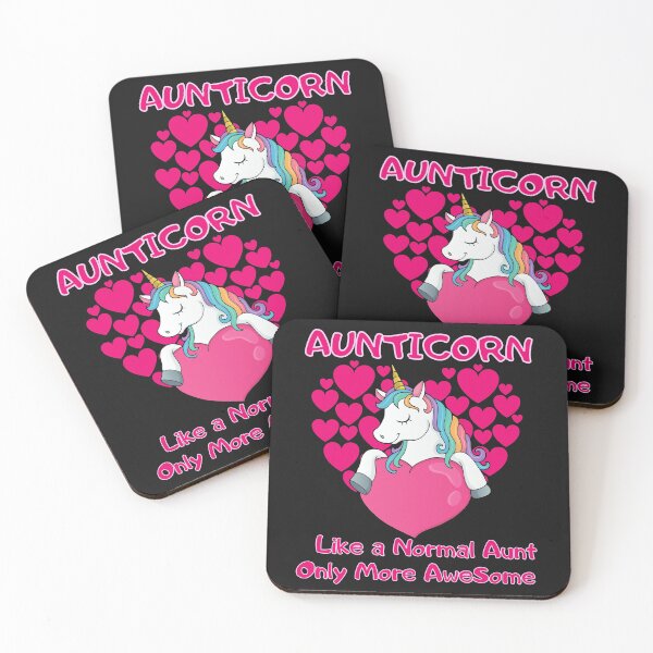 Item preview, Aunticorn Like a Normal Aunt Only More AweSome Valentine  designed and sold by Stylish Printing.