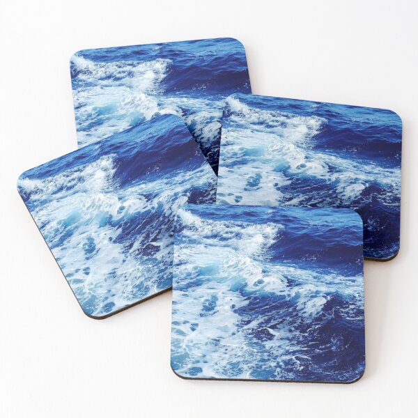 Item preview, Blue Ocean Waves designed and sold by HappyLife4U.