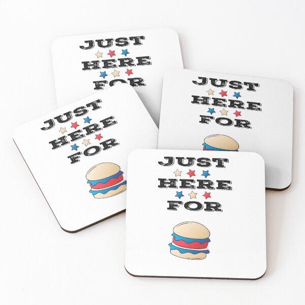 Item preview, Just here for the hamburger designed and sold by Sam Artist.