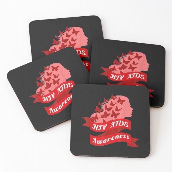 Item preview, HIV AIDS Awareness Womens Butterfly Autoimmune Diseases designed and sold by miriamee.