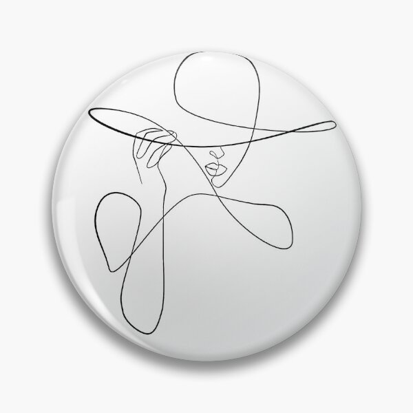 Item preview, women one line, women one line art, a cute women one line art designed and sold by JOYBOYCO.