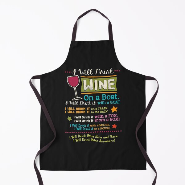 Item preview, I Will Drink Wine Everywhere Funny Wine Lover designed and sold by miriamee.