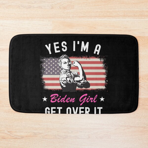 Item preview, Yes I'm A Biden Girl Get Over It Democrat Women Beanie designed and sold by ExpressWayFour.