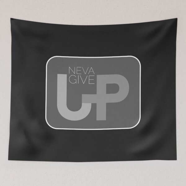 Item preview, NEVA GIVE UP designed and sold by HGEEK.