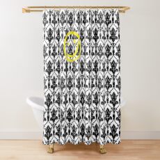 Sherlock Wallpaper Design Duschvorhang