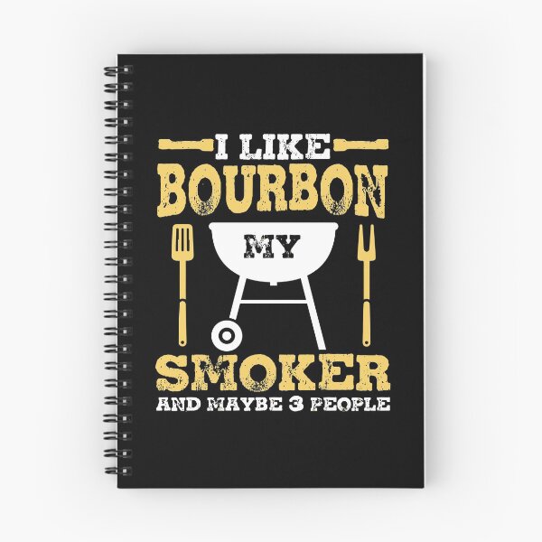 Item preview, Bourbon Drinking Meat Smoking Grill Dad Bbq Gifts designed and sold by choonhoven.