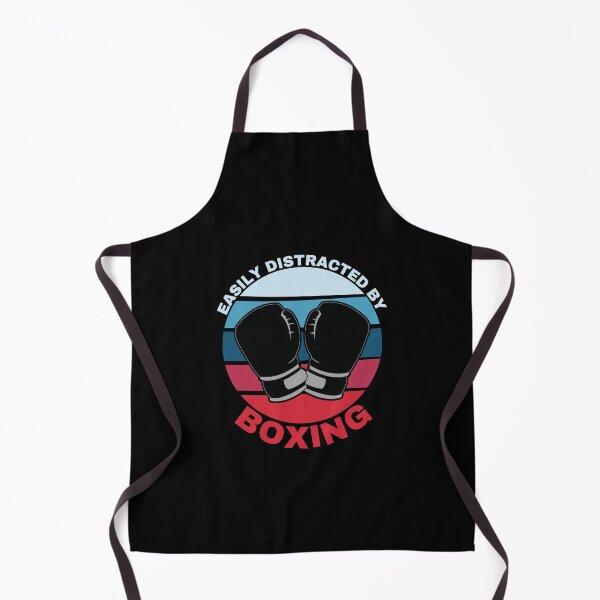 Item preview, Retro Easily Distracted by Boxing (Blue and Red) designed and sold by CaitU.