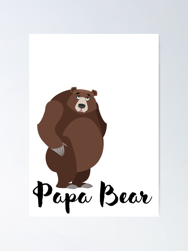  Papa Bear Vinyl Decal Sticker
