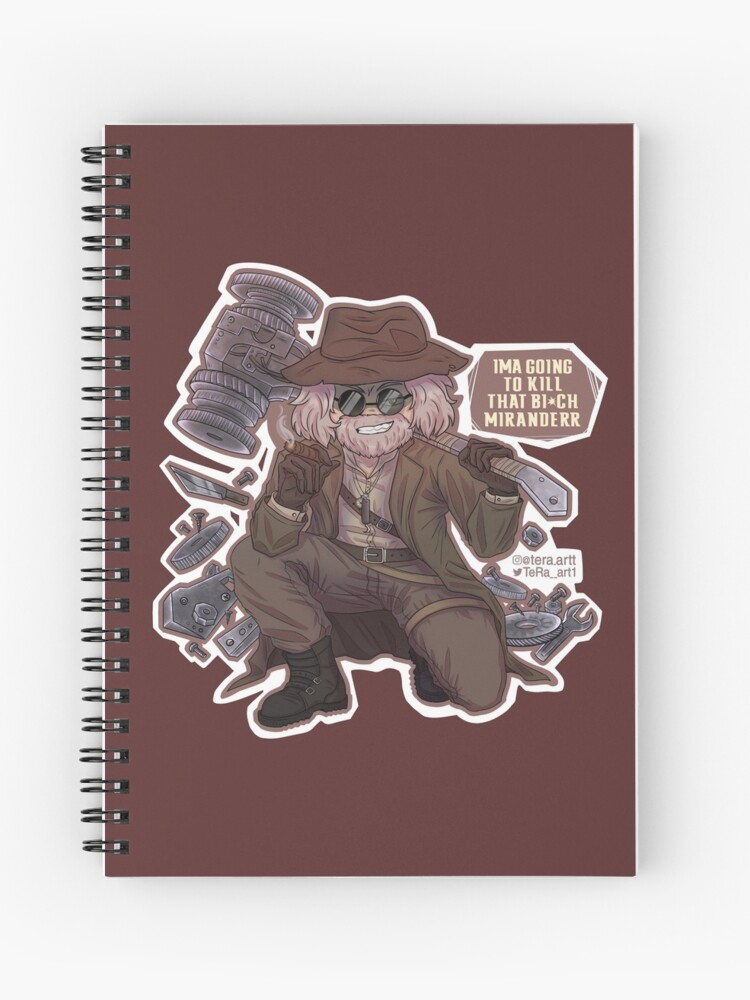 Withered foxy five nights at freddys 2 Spiral Notebook for Sale by  teraMerchShop