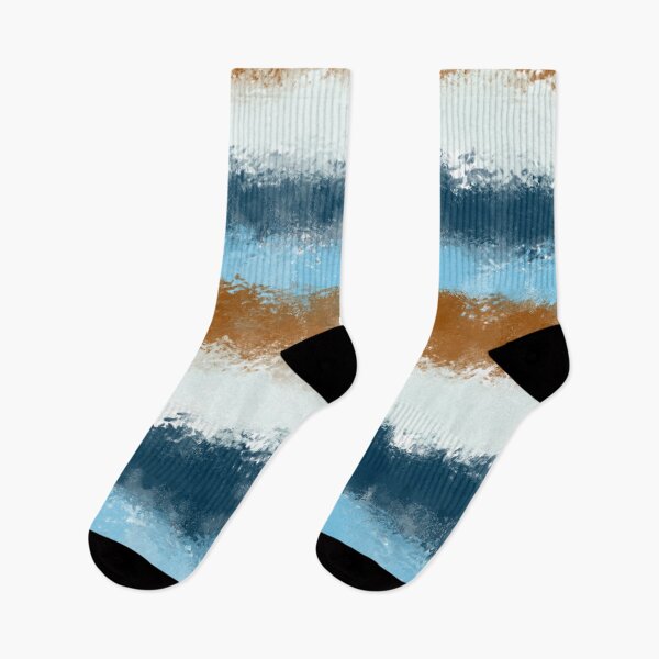 Item preview, Watercolour Blue and Brown Lines designed and sold by MarkUK97.