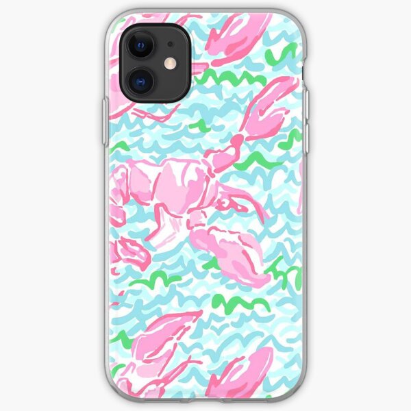 Lilly Pulitzer Lobster Roll iphone 5 and 6 snap case iPhone Soft Case