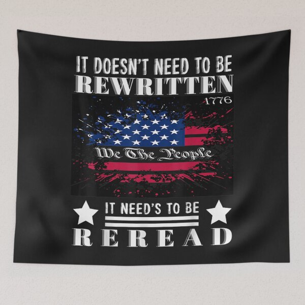 Item preview, It Doesnt Need To Be Rewritten It Needs to be Reread vintage designed and sold by miriamee.