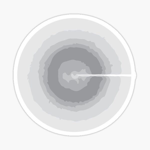 Abstract diffraction Sticker