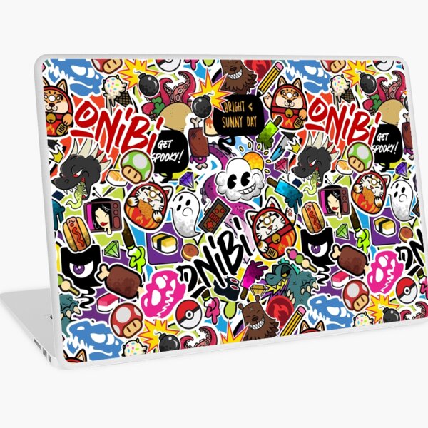 Laptop Folie Aufkleber Sticker 13-17Zoll Skin Vinyl Notebook LP21  Stickerbomb