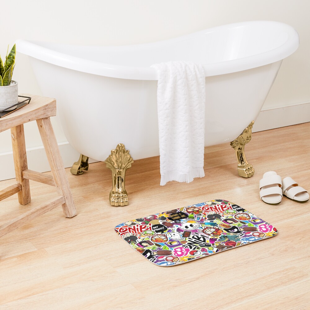 Item preview, Bath Mat designed and sold by buttburner.