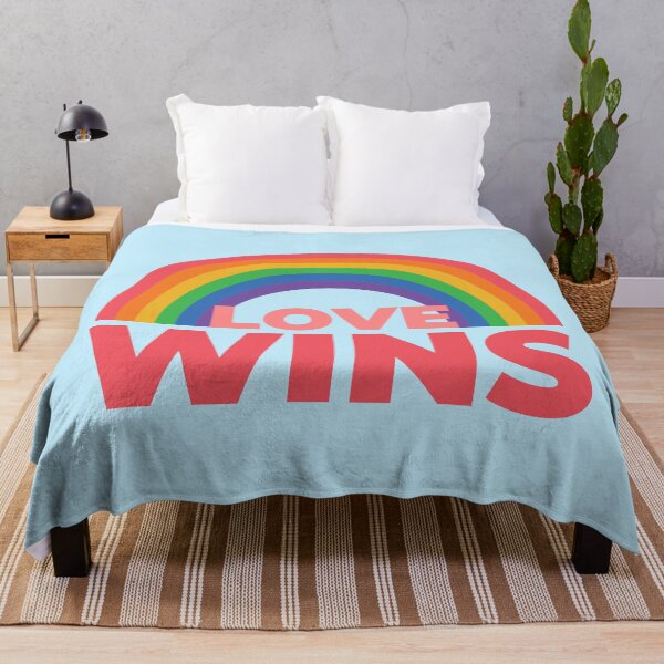 Item preview, Love wins Lgbtq pride rainbow  designed and sold by NastySquad.