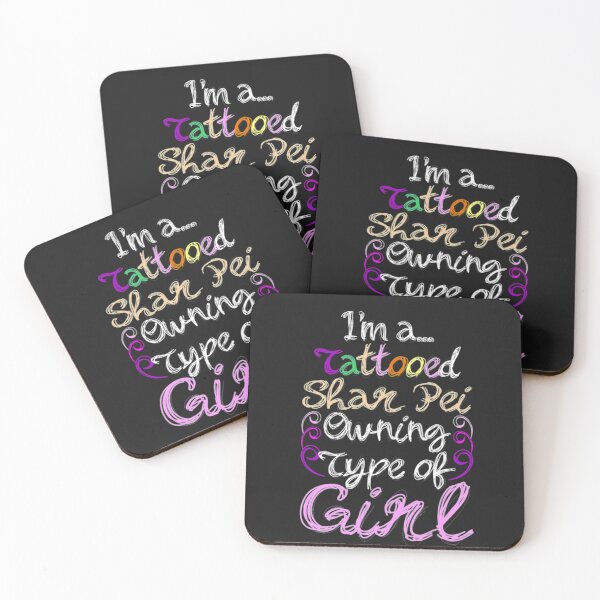Item preview, Tattooed Shar Pei Owning Type Of Girl T-Shirt  designed and sold by StarcyWol.