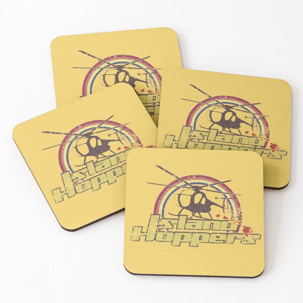 Item preview, Magnum Island Hoppers (distressed version for light background colours) designed and sold by BeyondGraphic.