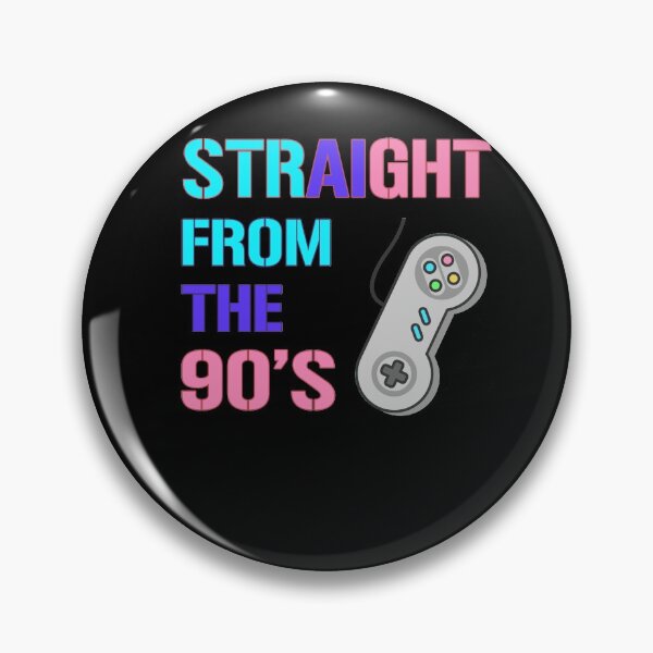 Item preview, Straight from the 90's - Retro Video Gaming - 90's Videogames designed and sold by dJ-Design.