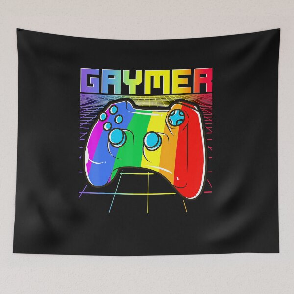 Item preview, Gaymer T-Shirt Gamer Gay Pride Month Shirt LGBT Rainbow Gift  designed and sold by AmylahP.