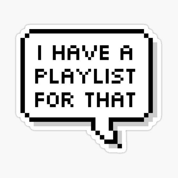 Plague Playlist sticker